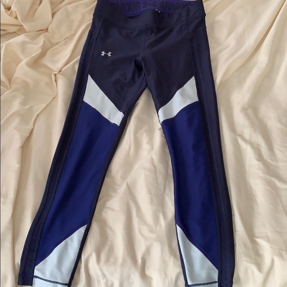 Navy blue Under armor leggings